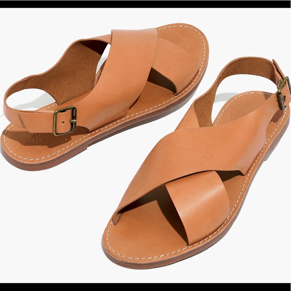 Madewell Crossover Boardwalk Sandal